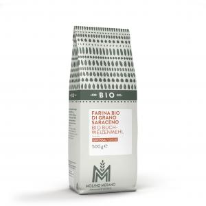 Organic coarse buckwheat flour